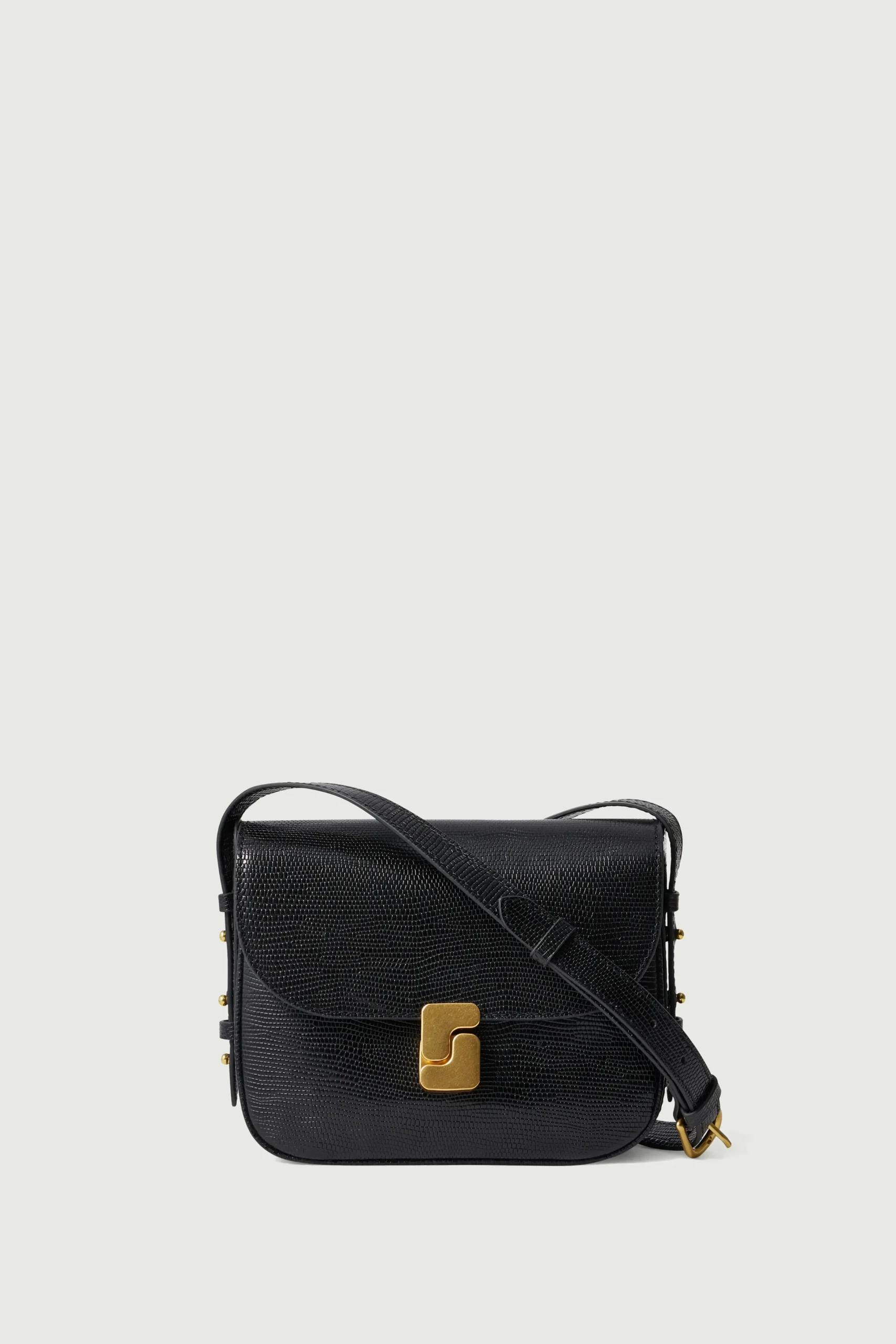 Hot Soeur sac bellissima mini noirlézard