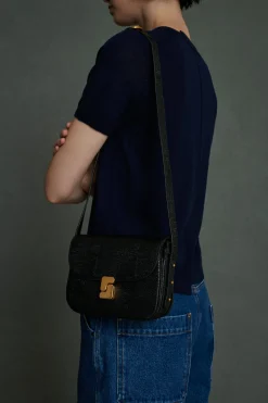 Hot Soeur sac bellissima mini noirlézard