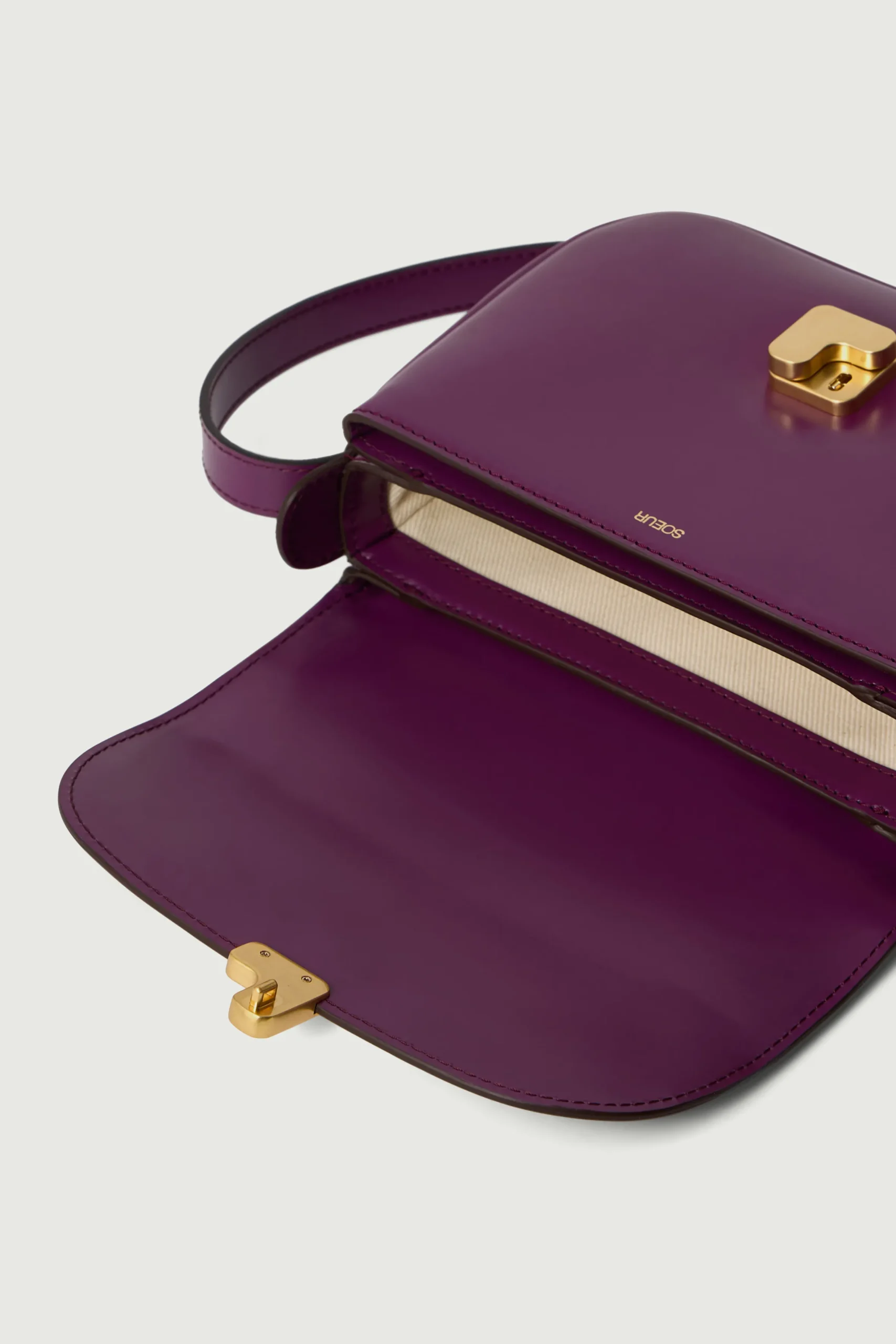 Discount Soeur sac bellissima mini pourpre