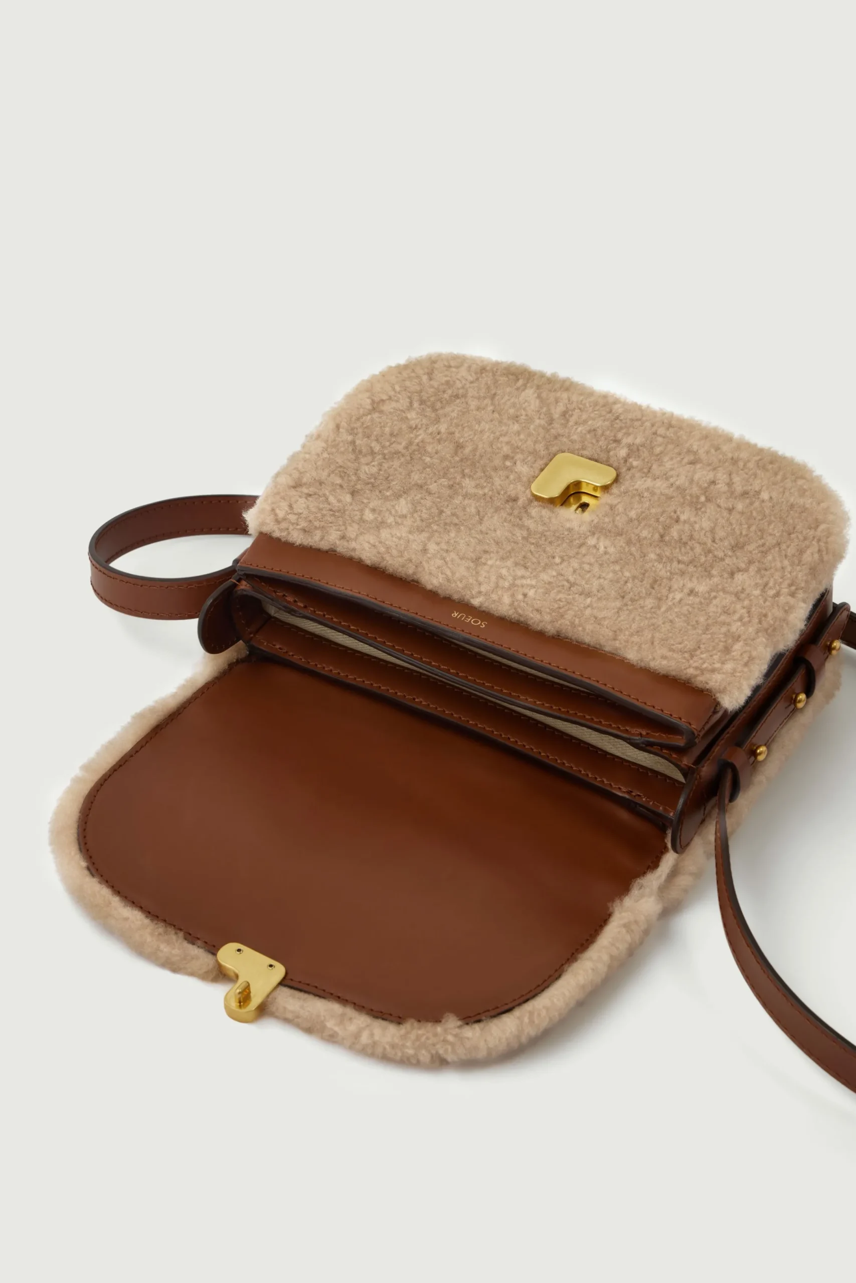 Online Soeur sac bellissima mini sable/noisette