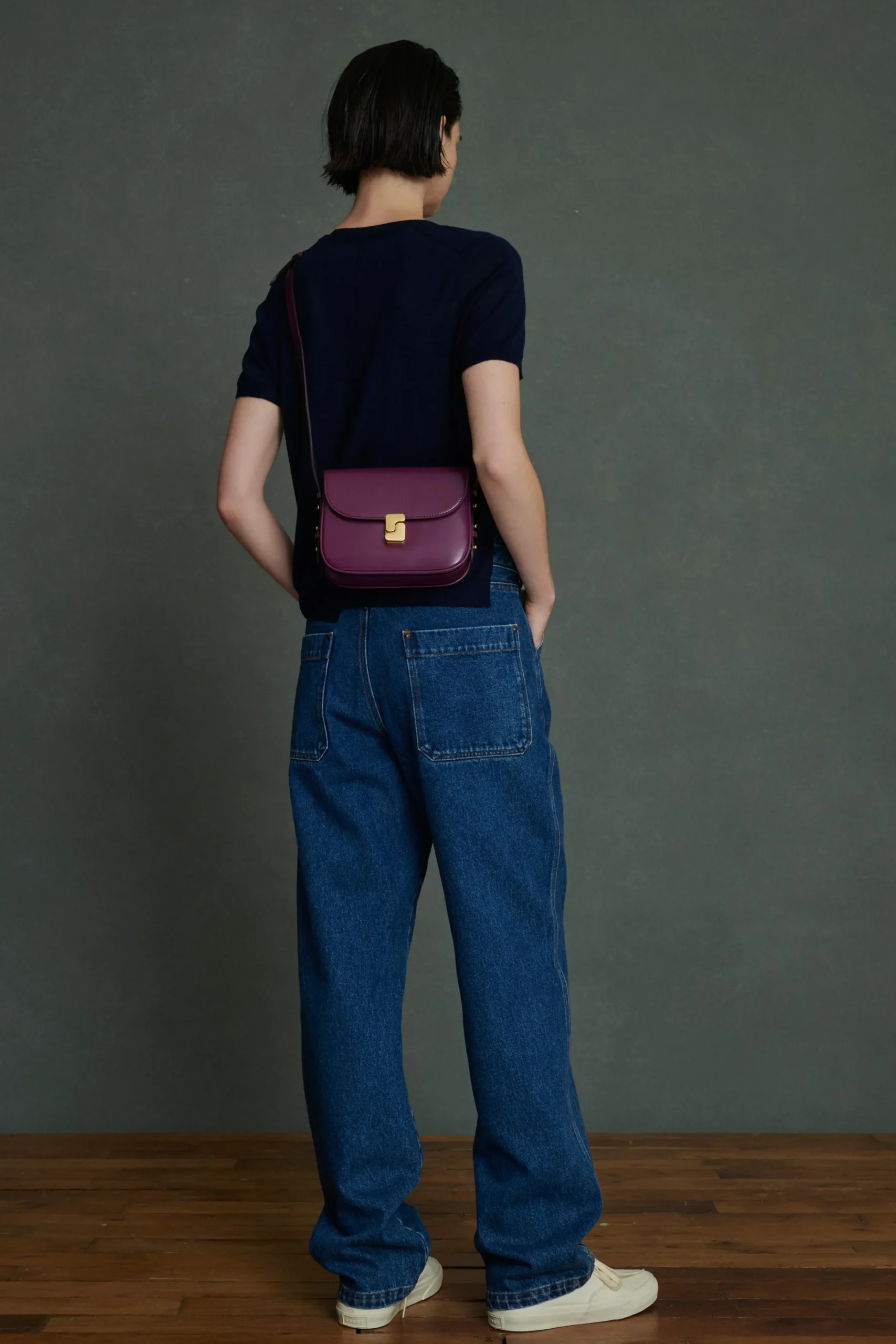 Discount Soeur sac bellissima mini pourpre