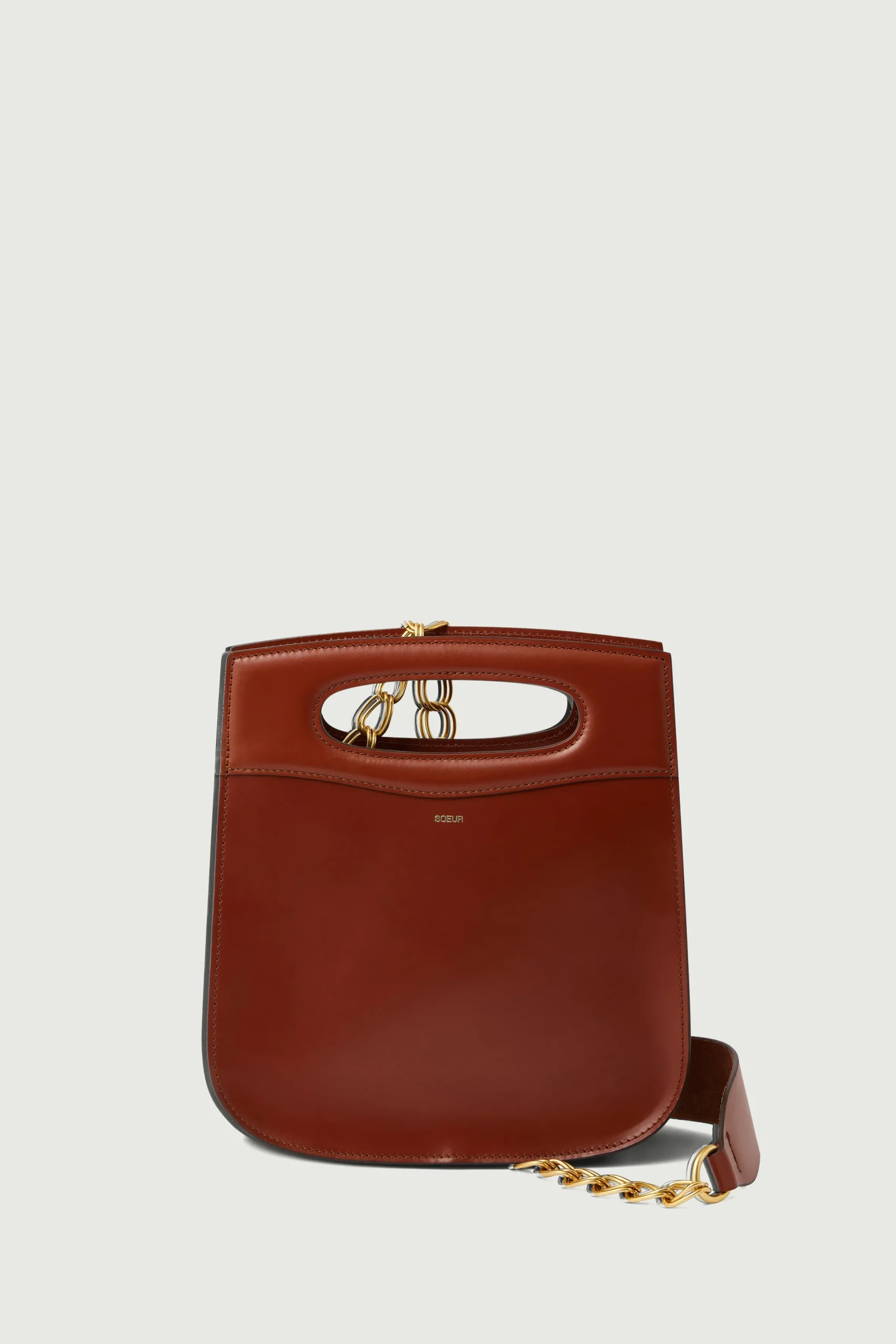 Outlet Soeur sac cheri cognac