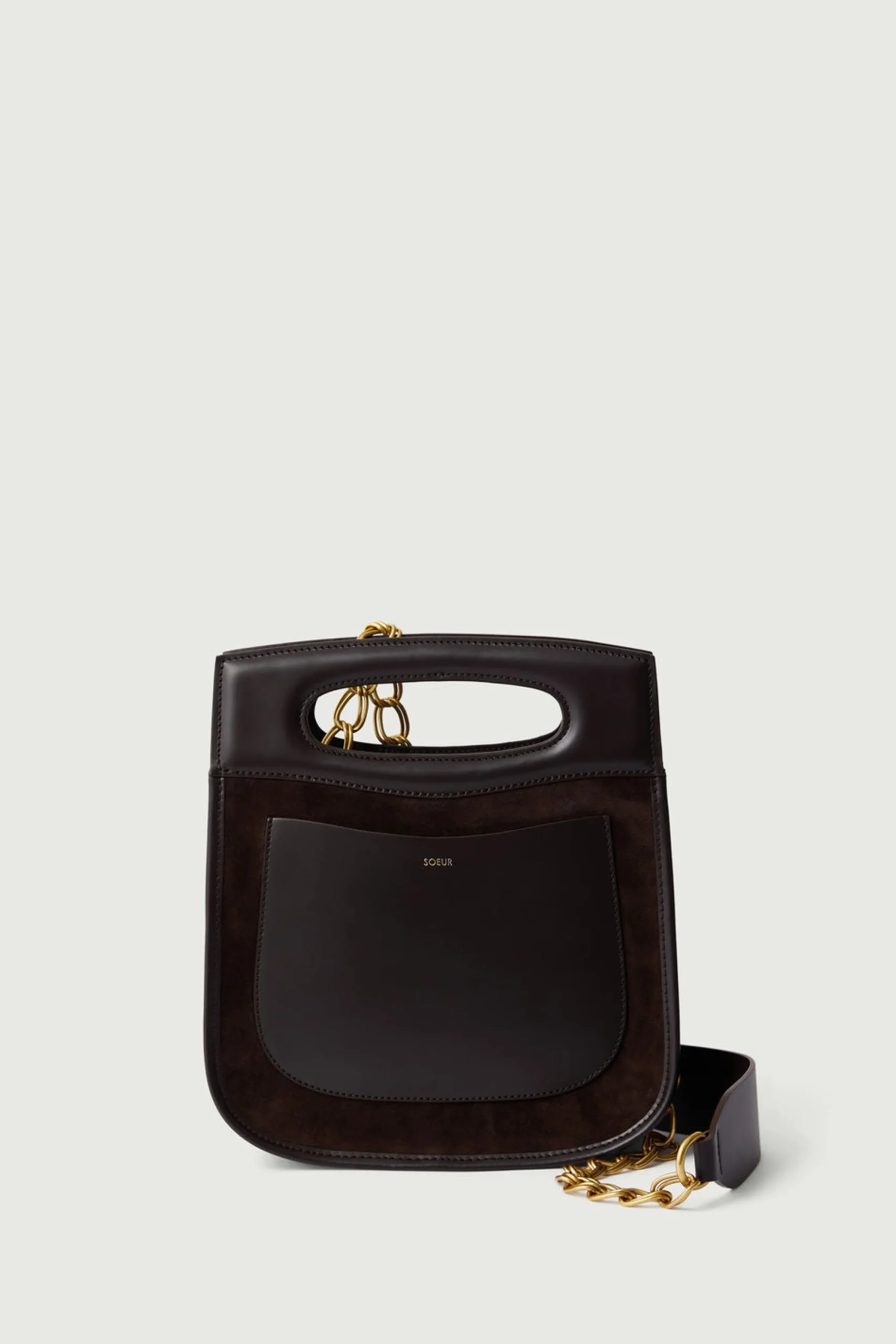 Outlet Soeur sac cheri marronfoncé