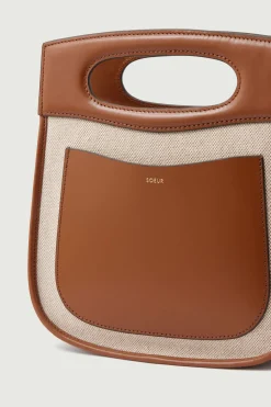 Hot Soeur sac cheri écru/naturel