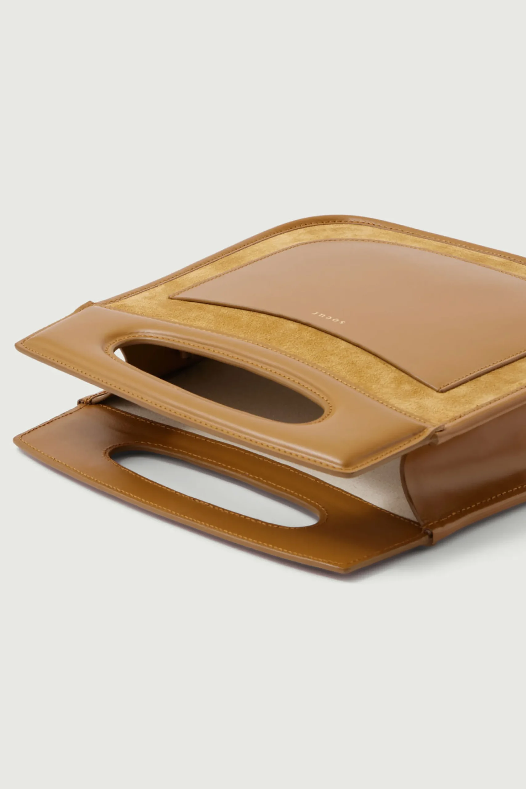 Discount Soeur sac cheri camel/ocre