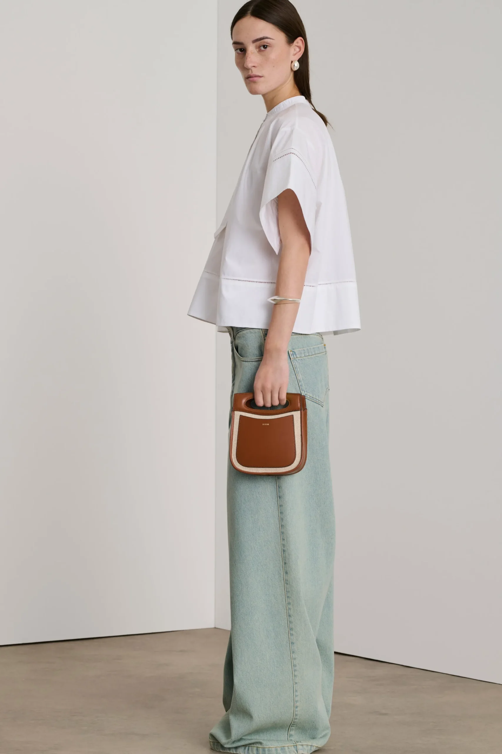 Outlet Soeur sac cheri mini écru/naturel