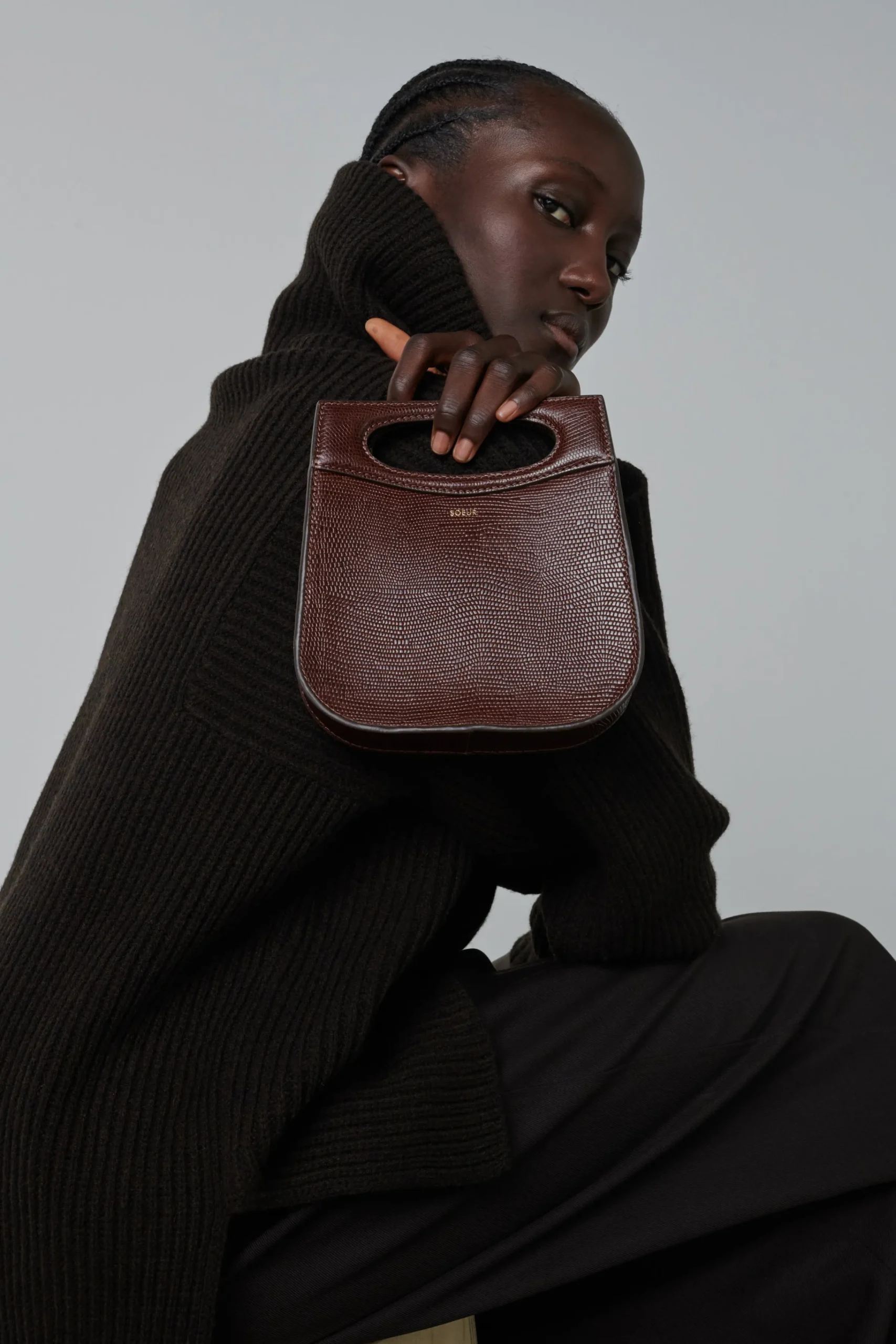 Sale Soeur sac cheri mini chocolat