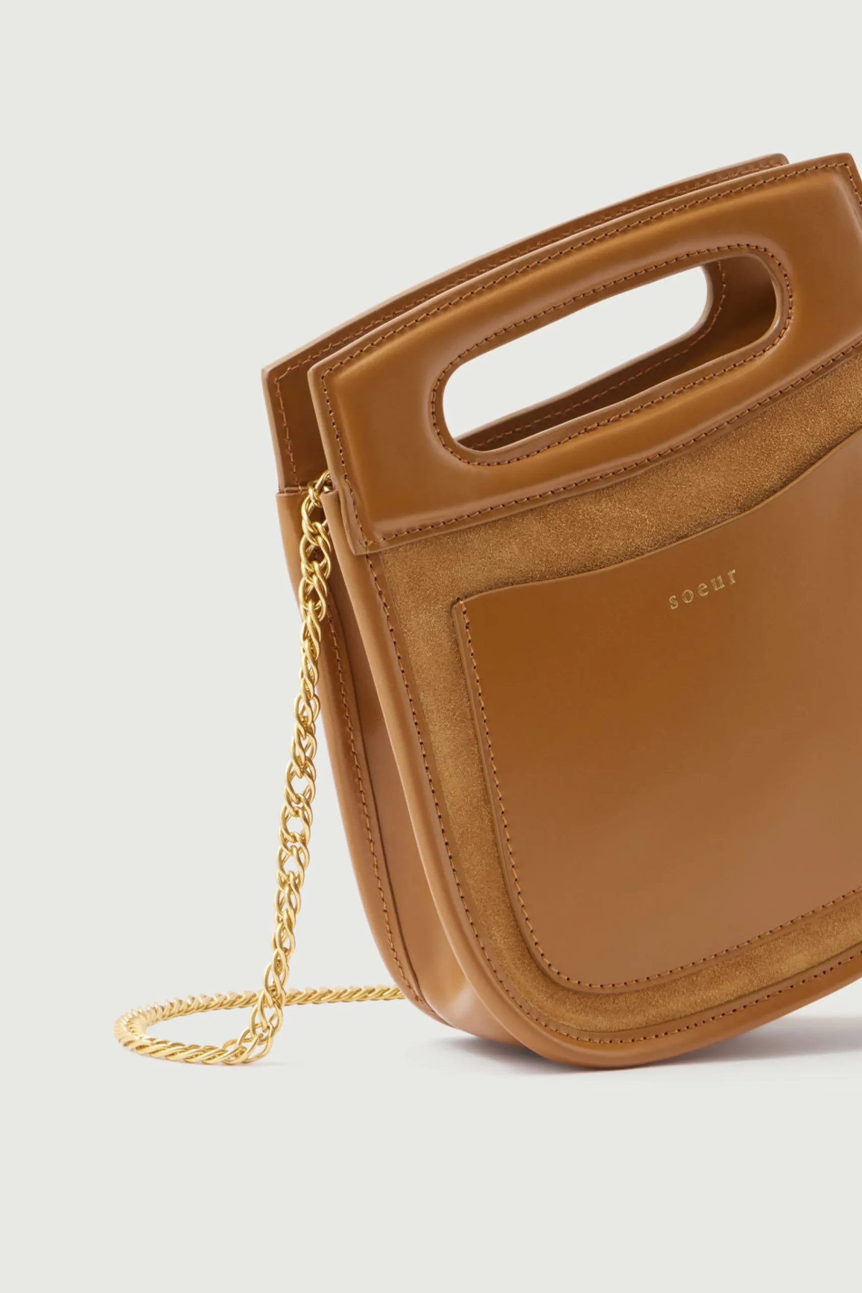 Online Soeur sac cheri mini camel/ocre