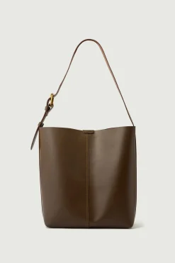 New Soeur sac saudade taupe/cognac