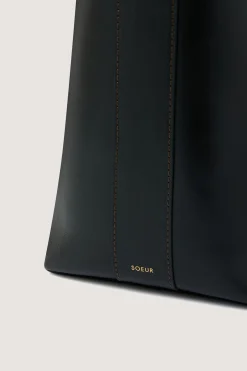 Clearance Soeur sac saudade noir/cognac