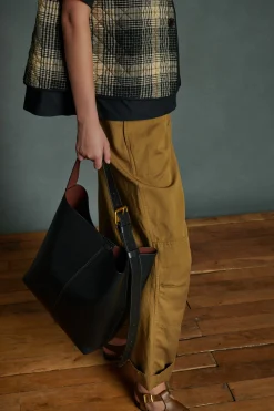 Clearance Soeur sac saudade noir/cognac