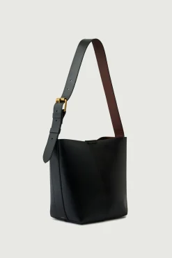 Outlet Soeur sac saudade mini noir/cognac