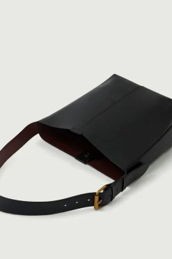 Outlet Soeur sac saudade mini noir/cognac