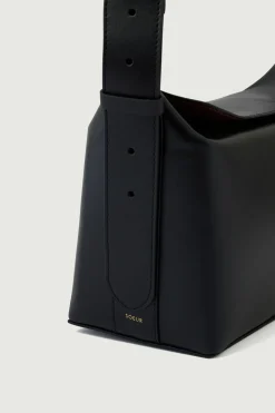 New Soeur sac solstice noir/cognac