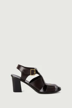 Discount Soeur sandales ales marronfoncé