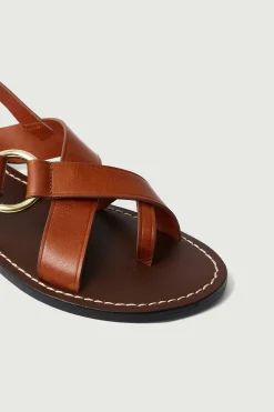 Online Soeur sandales florence cognac