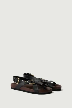 Online Soeur sandales mexico noir