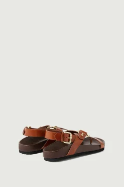 New Soeur sandales mexico cognac