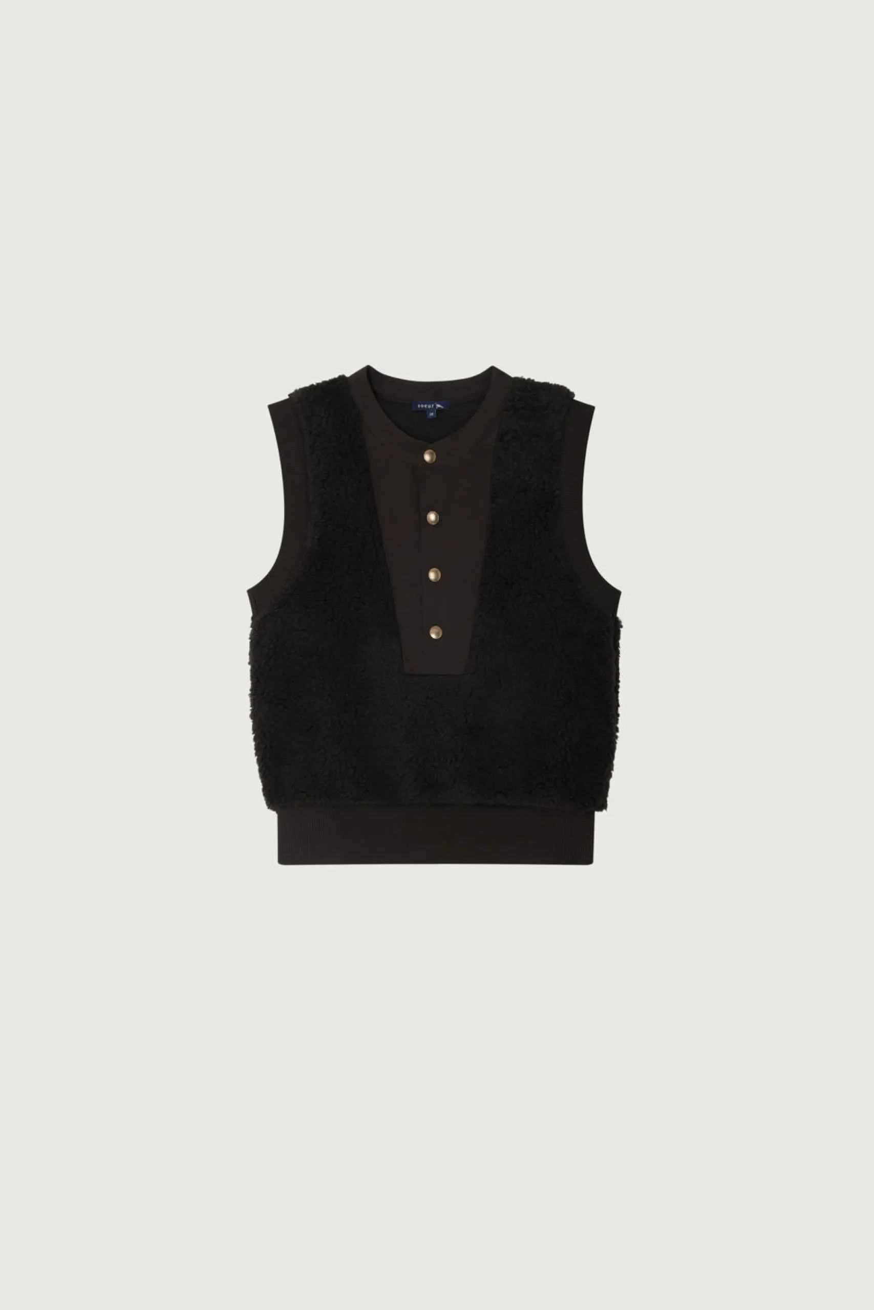 Discount Soeur sweat baila chocolat