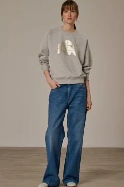Hot Soeur sweat thibault grischiné