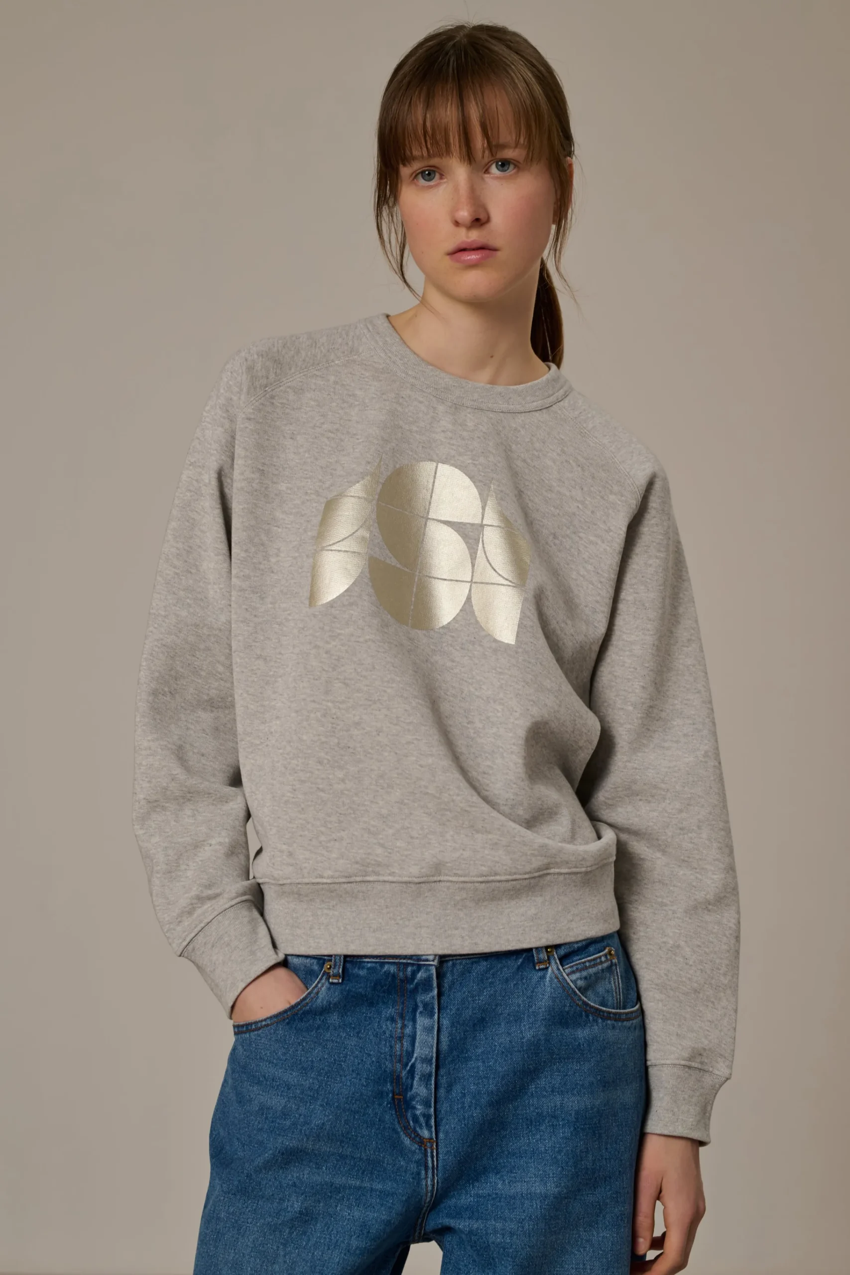 Hot Soeur sweat thibault grischiné
