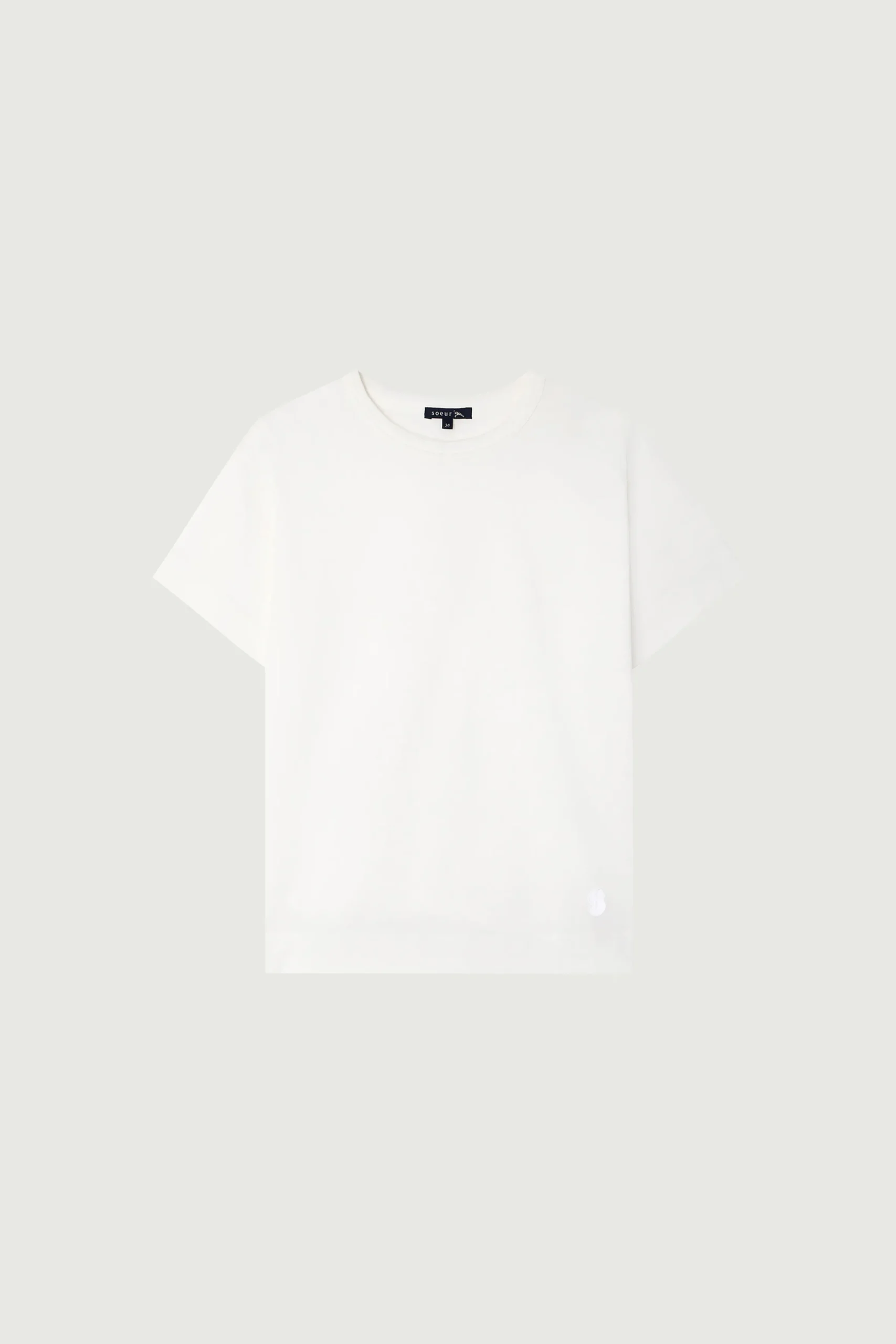Best Soeur tee-shirt basic blanc