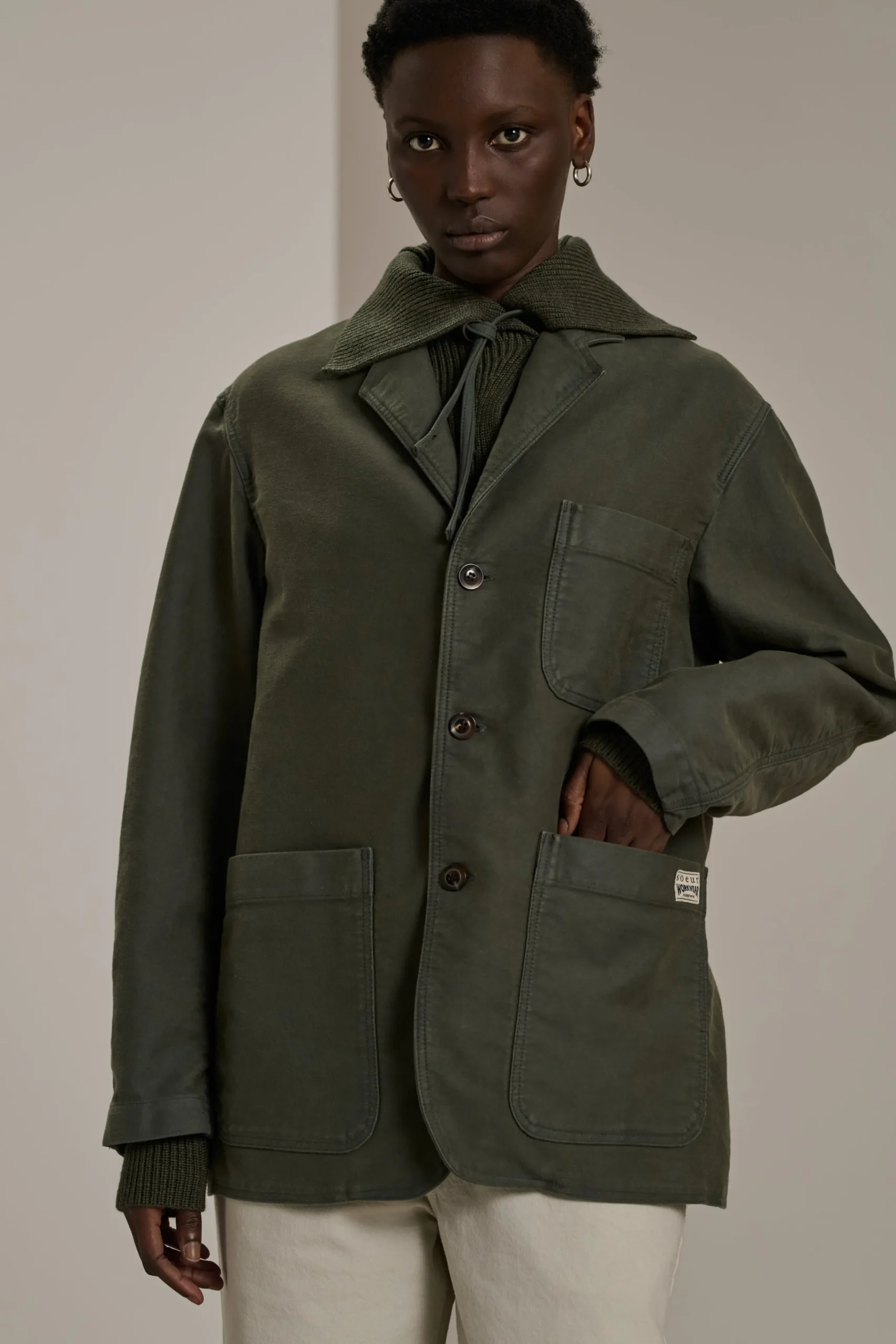 Outlet Soeur veste alphonse bleugris