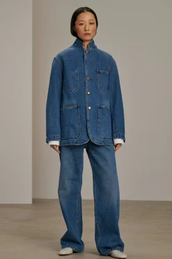 Hot Soeur veste charlize bleu