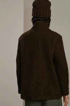 Online Soeur veste claude marronchiné