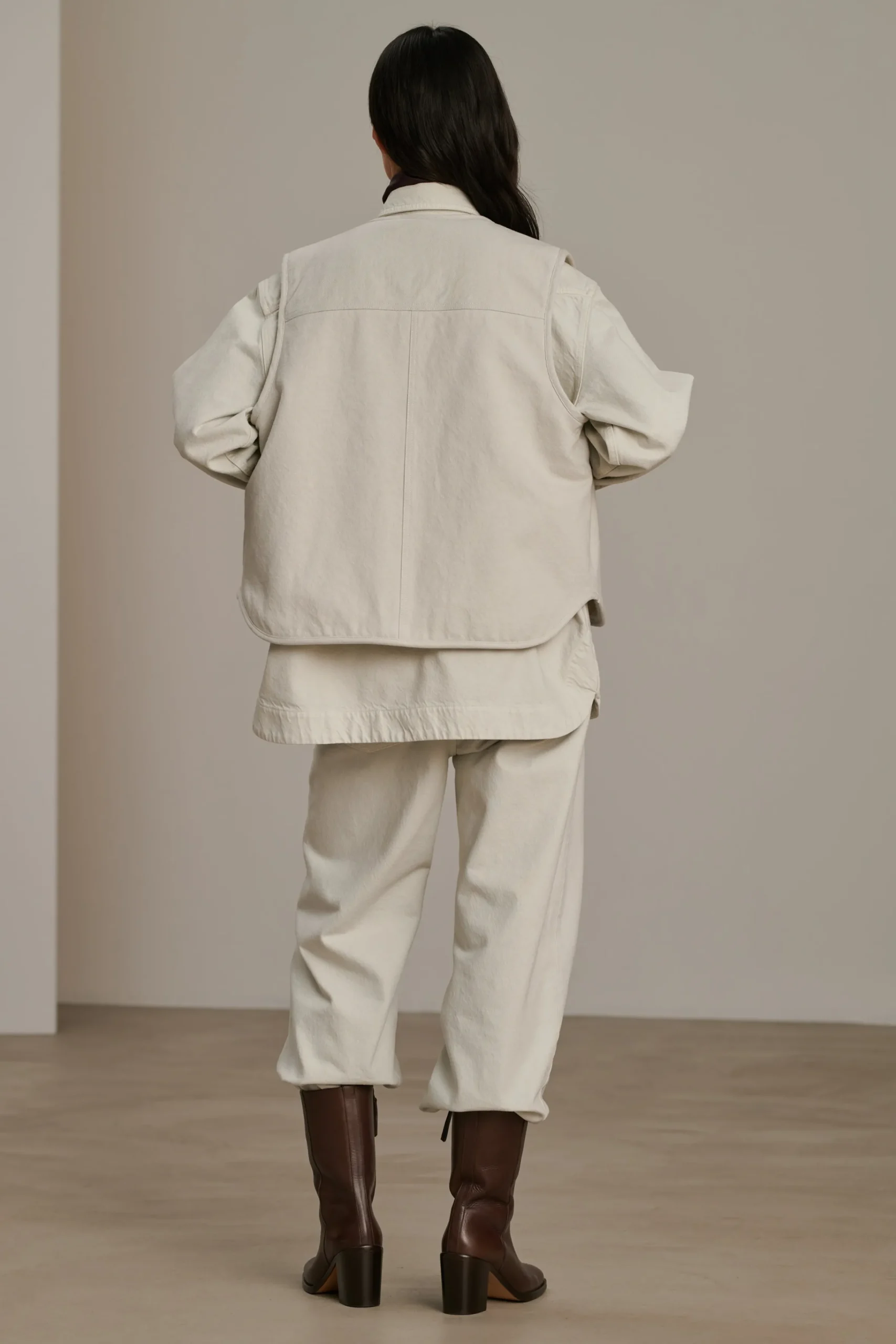 New Soeur veste connor craie
