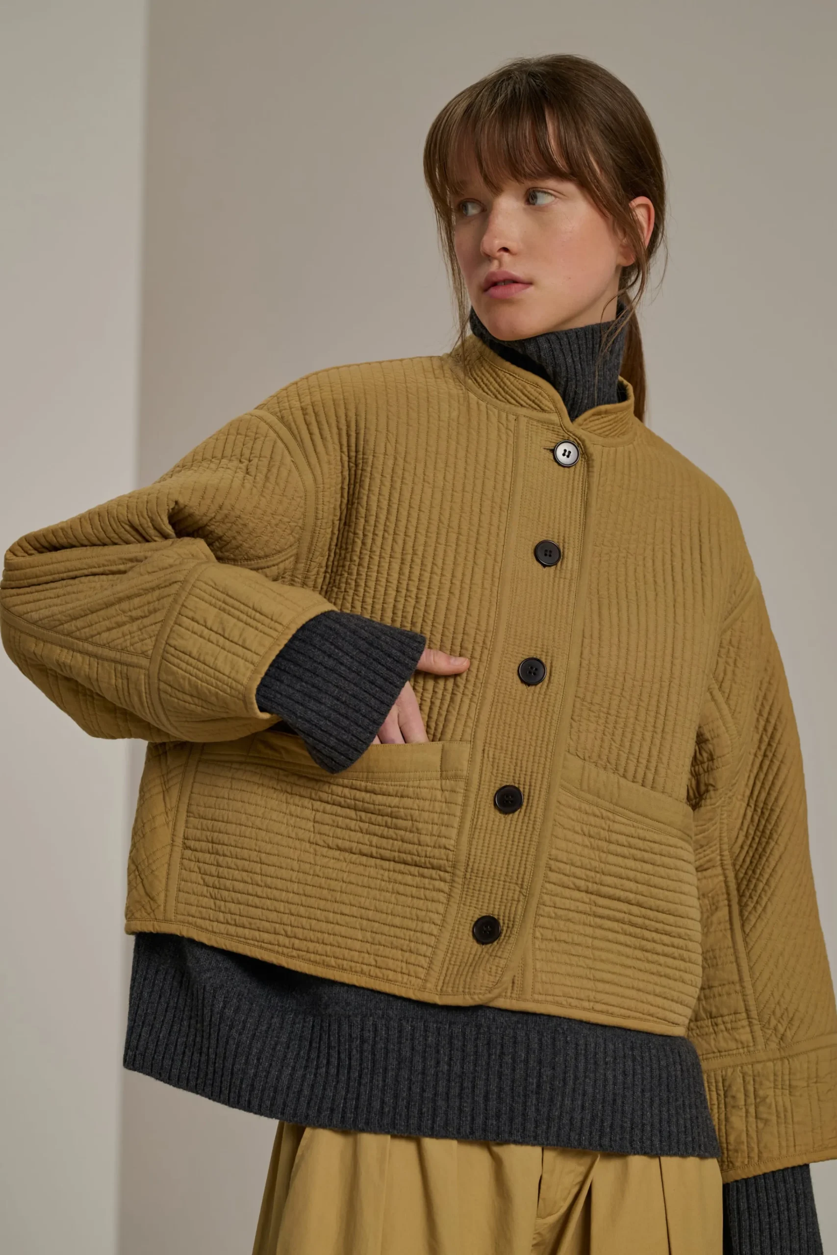 Sale Soeur veste patchouli beige