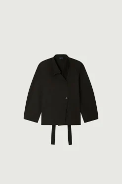 Hot Soeur veste theia kakifoncé